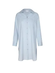 Blusa camisera de mujer Marseille azul claro L