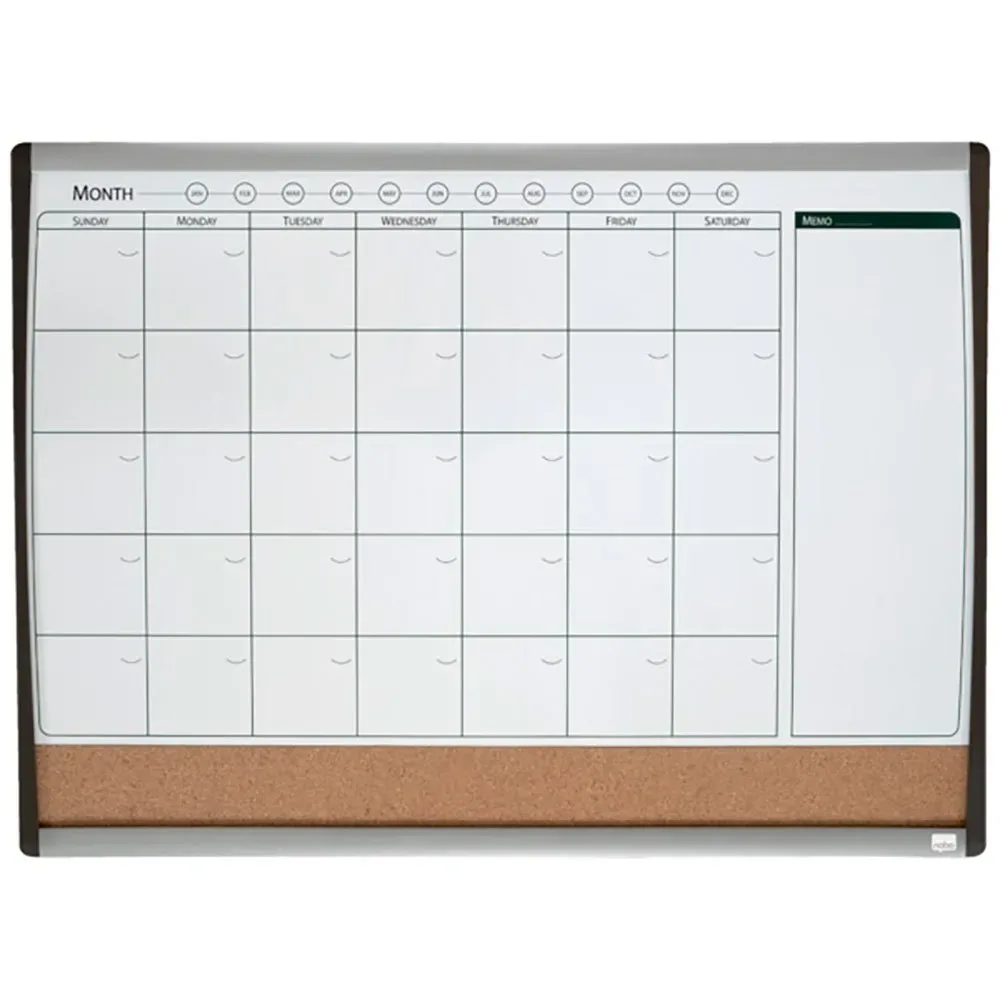 Pianificatore Per Lavagna Magnetica 58x3 Cm - Nobo - FashionsVida