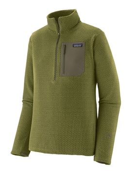 R1 Air Zip-Neck Fleece Pullover XL Caper Green
