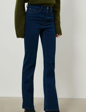 Sinsay - Jeans a zampa - steel blue