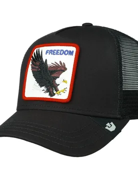 The Freedom Eagle Trucker Cap by - black - Herren - Size: One Size - Goorin Bros. - FashionsVida