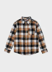 CAMICIA BUFFALO CHECK FLANNEL RAGAZZO