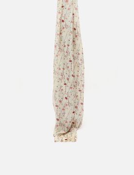 Poppy foulard stampato