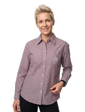 Chemise à Manches Longues 4300728 Darkened Wine 38 - Gant - FashionsVida