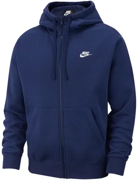 Trainingsjacke Sportswear Club Fleece - Bleu - male - Size: XL - Nike - FashionsVida