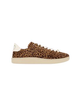 Men's Leather Sole Sneakers