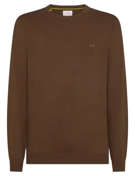 Maglia Uomo Sun68 K45101/08 MARRONE - Sun68 - FashionsVida