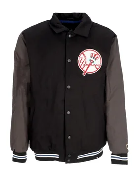Giacca Coach Jacket Uomo Mlb Tournament Jacket Neyyan Jet Black - 47 BRAND - FashionsVida