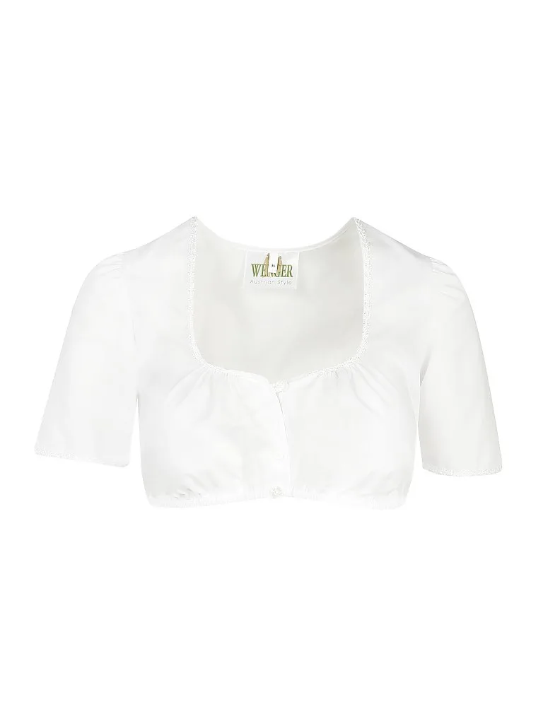 Blusa de Dirndl HUBERTA blanco 32 - Wenger - FashionsVida
