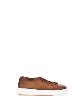SANTONI Scarpe in pelle MARRONE 5