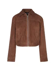 Giacca in pelle SUE marrone 40