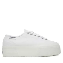 Sneakers aus Stoff 3790 Platform S3134MW Weiß 41 female