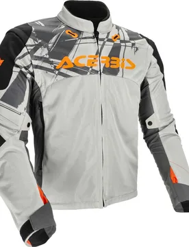 Giacca moto Cross Enduro Rally Mesh Grigio Nero taglia M - Acerbis - FashionsVida