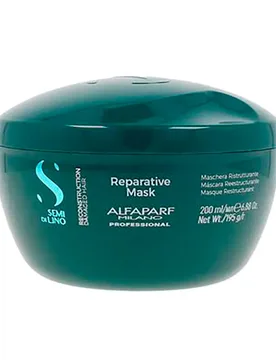 Maschera Capelli Semi Di Lino Reconstruction 200ml White One Size - Alfaparf Milano - FashionsVida