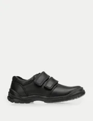 Kids' Riptape Schoolwear Shoes (9 Small - 3½ Large) Black male