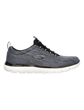 Sneakers nero Memory Foam slip-on Summits Louvin 42