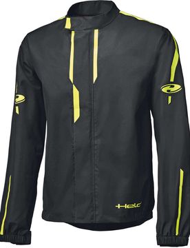 Giacca Antipioggia Moto Rainstorm Top Nero Giallo Fluo taglia 2XL