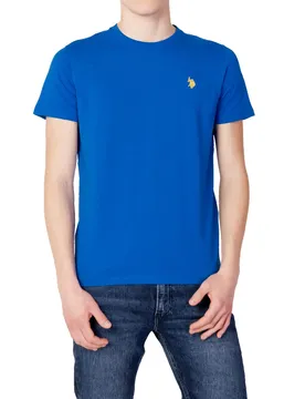 Herren T-Shirt Azurblau 348768