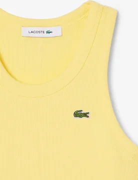 Vestido Polo de mujer sin mangas de algodón - Lacoste - FashionsVida