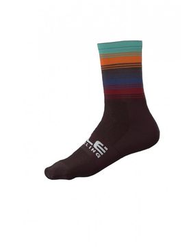 Calzini ciclimo Q-SKIN 16cm MUD bordeaux