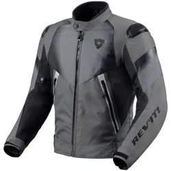 Giubbotto Moto Tessuto CONTROL H2O Grigio Nero taglia 3XL