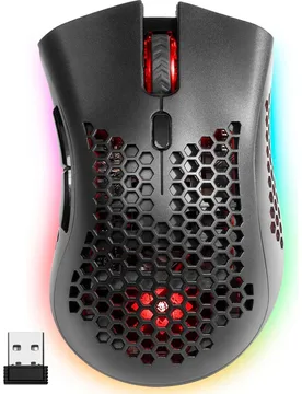 Souris De Jeu Sans Fil Gm-709l Warlock Black One Size unisex - Defender - FashionsVida