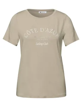 LTD QR wording print shirt female