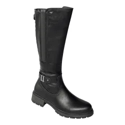 Damen-Stretchstiefel „Dagmar“ 37 schwarz