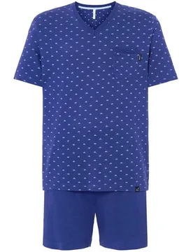 Pijama de hombre corto estampado - Lohe - FashionsVida