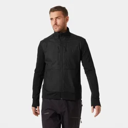 Men's Versalite Hybrid Fleece Jacket Black XL - Black - Male