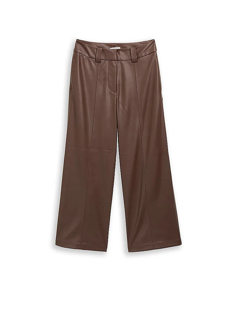 Culotte effetto pelle marrone 36/L28 - Tom tailor - FashionsVida