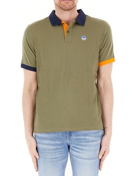 Polo cotone VERDE MILITARE XL