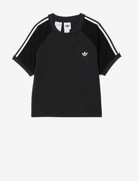 Tee Shirt Knit 3 Stripes Junior noir 14/15ans unisexe
