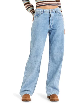 Vaquero de mujer Milla Wide Leg Regular Beau - Roxy - FashionsVida