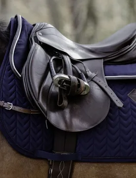 Schabracke FISHBONE marineblau VS - Kentucky Horsewear - FashionsVida