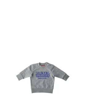 Felpa girocollo BABY BOY GRIGIO 18/24 - Diesel - FashionsVida