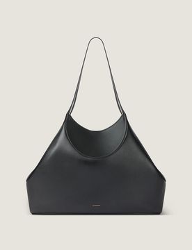 Faceted Medium Tote Handbag