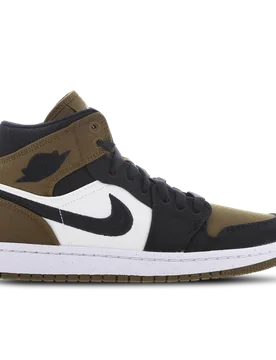 Mid Damen Sneaker - Grün - Größe 38.5 - Leder, Synthetik Green 38.5 - Jordan - FashionsVida