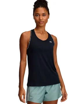 T-shirt Sans Manches Tech Knockout Black / White XL - Under armour - FashionsVida