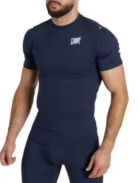 T-shirt à Manches Courtes Rashguard Primal Instinct Blue M - Leone1947 - FashionsVida