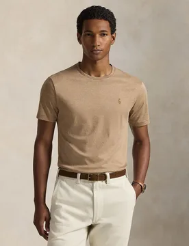 Camiseta de hombre de algodón de manga corta - Polo Ralph Lauren - FashionsVida