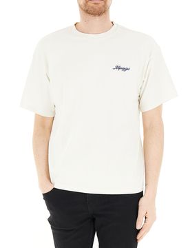 T-shirt girocollo AVORIO M