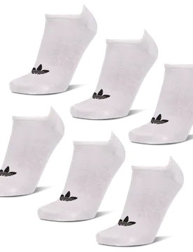 Unisex Socks - White - Size 6.5-8 - White - Size: 6.5-8 - Adidas - FashionsVida