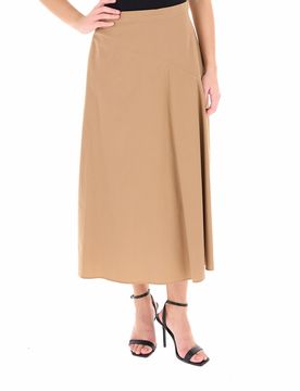 Gonna in cotone CAMMELLO 42