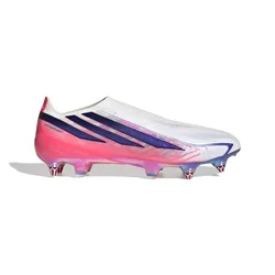Chaussures De Football F50 Hyperfast Elite Laceless Sg Ftwr White / Solar Purple / Solar Turbo EU 42 2/3 Homme