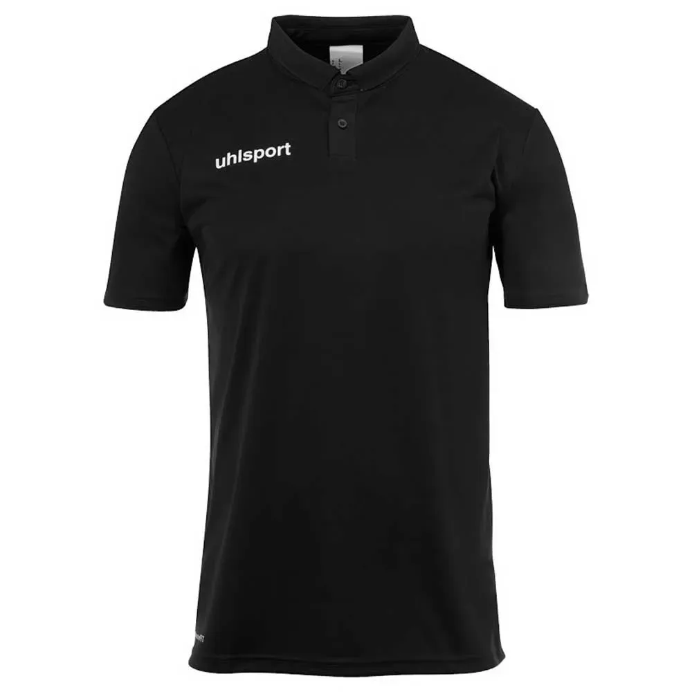 Polo à Manches Courtes Essential Poly Black M - Uhlsport - FashionsVida