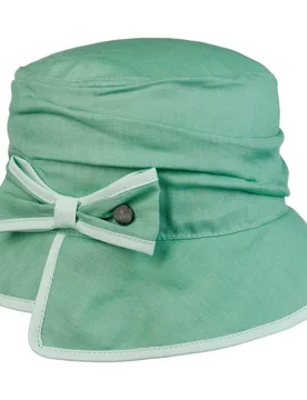 Uni Bucket Linen Hat by - mint green - Damen - Size: One Size - Lierys - FashionsVida