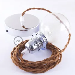 Cables Lampe Suspendue Pendel Pour Abat-jour Tc23 1 M Deer / Chrome Plated One Size