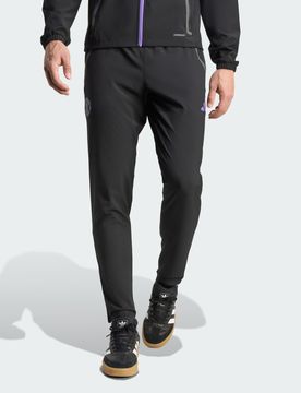 Pantaloni Travel Tiro 25 Competition Vis Tech Manchester United XL Black / Purple Rush