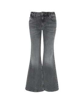 Hugo Jeans Flared Fit GELISSA_3 gris 30/L32 - Hugo Boss - FashionsVida